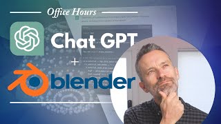 Blender Tutorial - How to Use AI to Create 3D Models (ChatGPT and Blender)