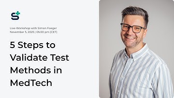 Live Online Workshop: Test Method Validation in MedTech on November 5, 2025