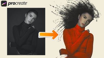 Edit Photos in PROCREATE -  Photo Manipulation Tutorial for beginners