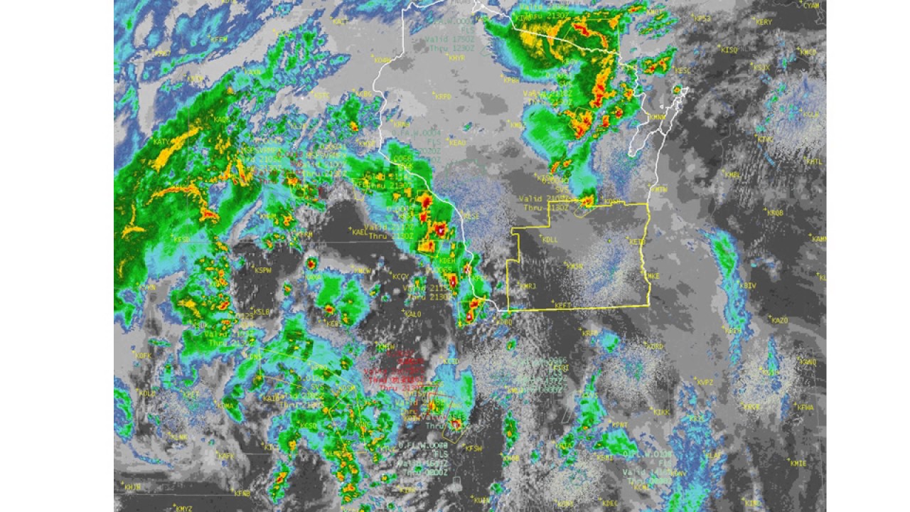 Severe Thunderstorms This Evening (5:30 pm Wed 5/17) - YouTube
