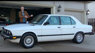 Here's Why the E28 BMW 535i Is Now Worth $50,000