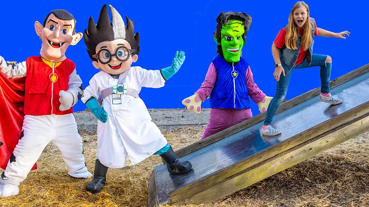 Assistant Saves Paw Patrol After PJ Masks Romeo Gives them different heads