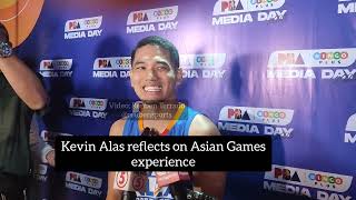 Kevin Alas reflects on his Asian Games experience with Gilas Pilipinas