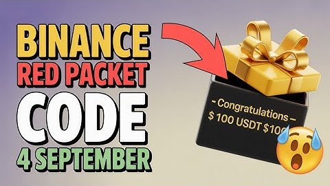Binance red packet code today. 5th September  New video #binance #crypto #cruptocurrency #redpacket 