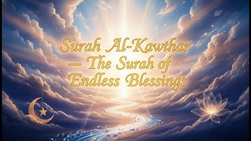 سوره کوثر — سوره نعمتهای بیپایان #اسلام #تاریخ