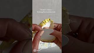 Heart Coaster | Valentine’s Day Sewing Idea