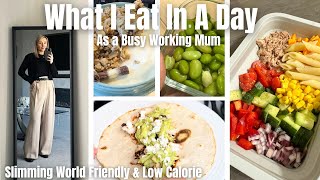 Realistic What I Eat In a Day To Lose Weight In The Office| Low Calorie & Slimming World Friendly