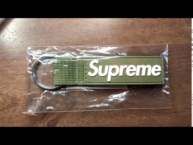 大放出セール】 Supreme Webbing Keychain