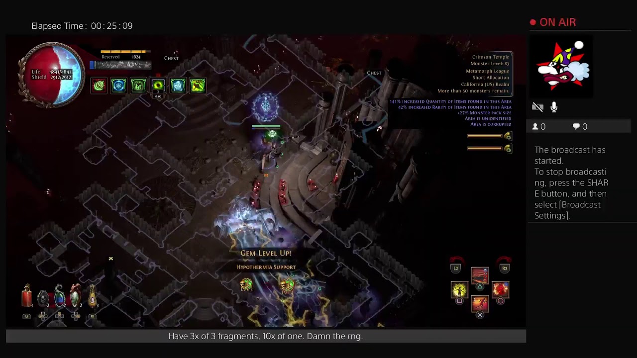 Awakener 8, T16 beyond mapping