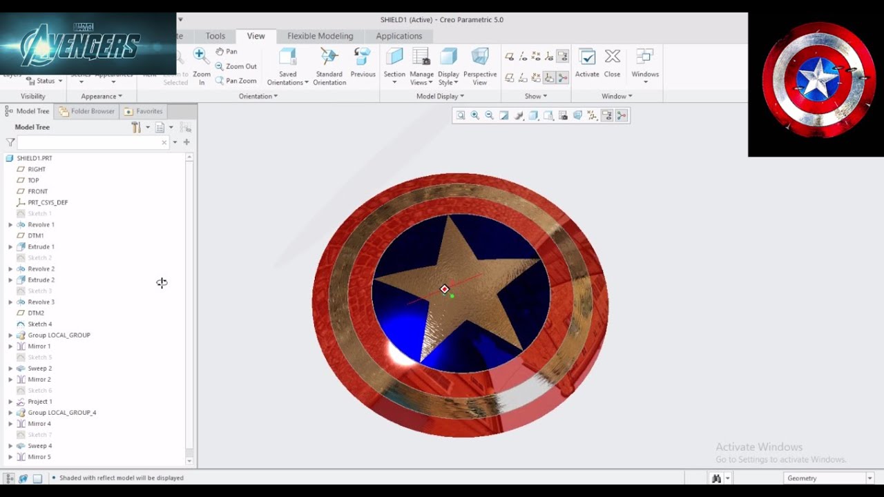 Captain America S Shield Er Mohit Kaljoria Design Centre