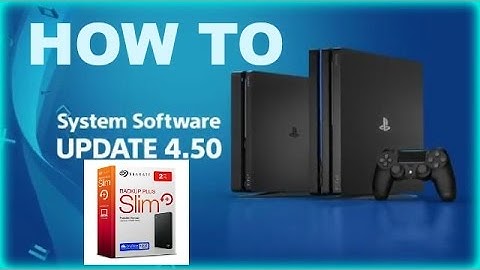 How to attach an external HDD (Hard drive) on PS4/ Firmware update 4.50 PlayStation guide