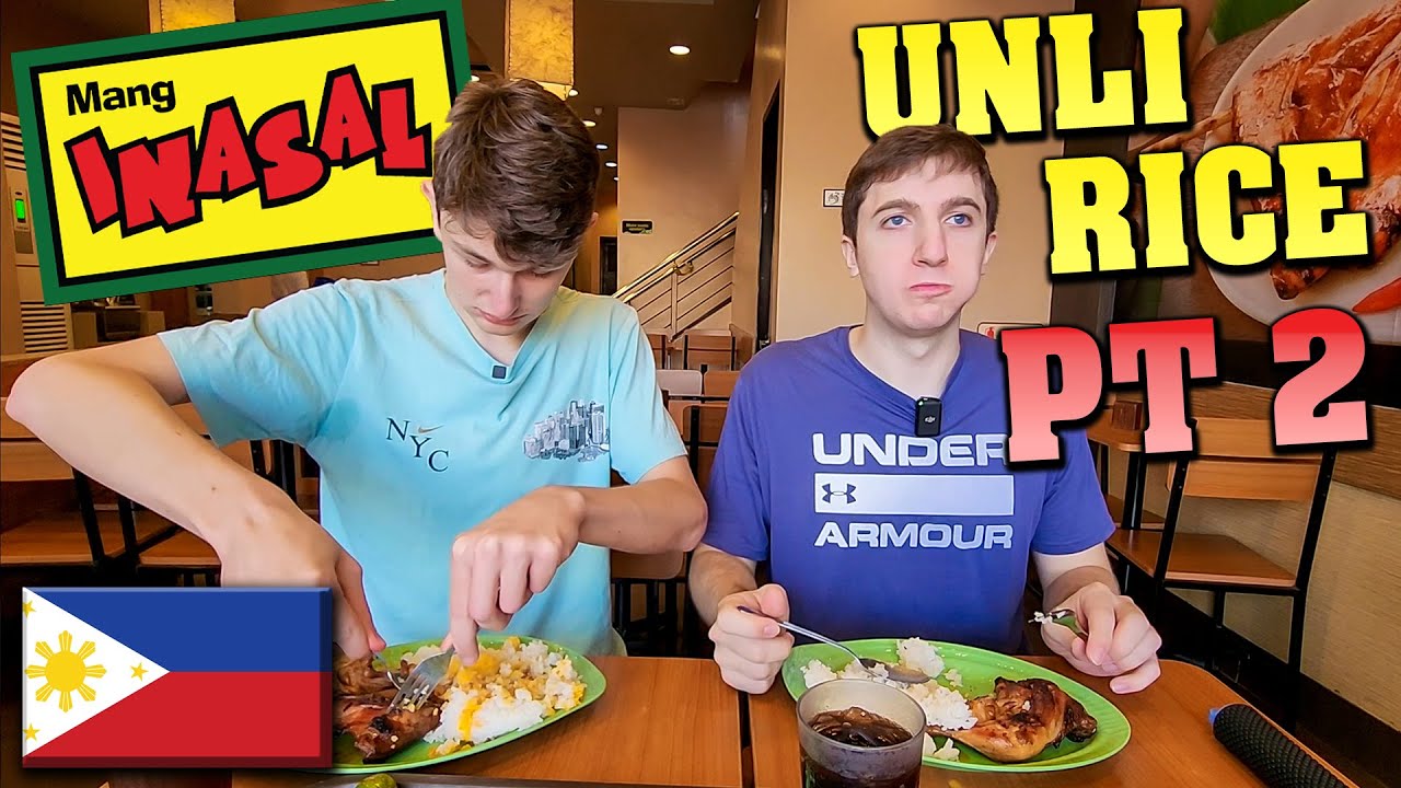 Mang Inasal Unli Rice Challenge PART 2: REDEMPTION | Halo Halo, Chicken Inasal & MORE! 🇵🇭