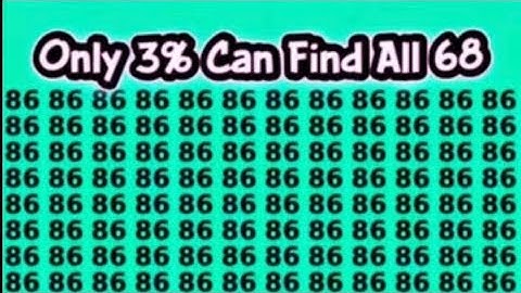 IQ Brain TEST - Only 5% can find it #foryou #short.