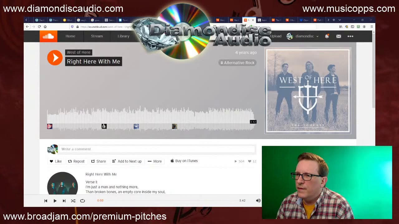 Doug Diamond / Diamondisc Audio Music Licensing & Production Tips Live Stream 2/28/21