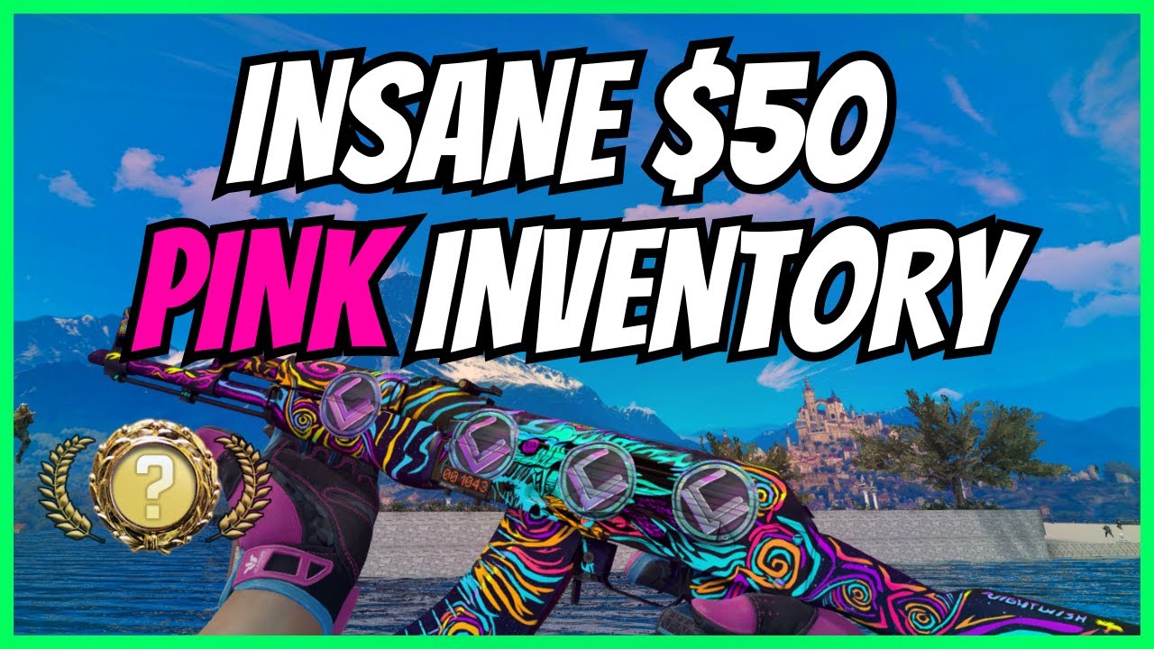 FULL PINK CSGO INVENTORY FOR 50! The Best Cheap Pink CSGO Skins 2023