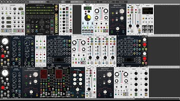 VCVrack patch: Modular Breakbeat (16-9-2018)