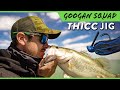 Fishing The Googan Squad THICC Jig In HEAVY COVER for BIG BASS with LFG!