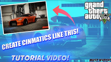 How to make Cinematics in GTA V | Tutorial Video | Rockstar Editor