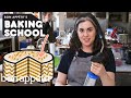 Claire teaches you cake decoration lesson 5  baking school  bon apptit