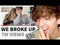 Reacting to YouTuber’s break up videos