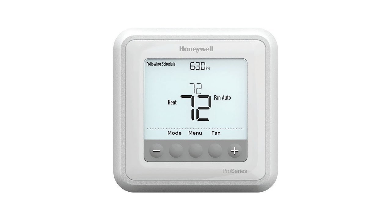 Honeywell Thermostat T6 Manual
