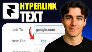 How to Add Hyperlink to Text in Framer (Tutorial 2026)