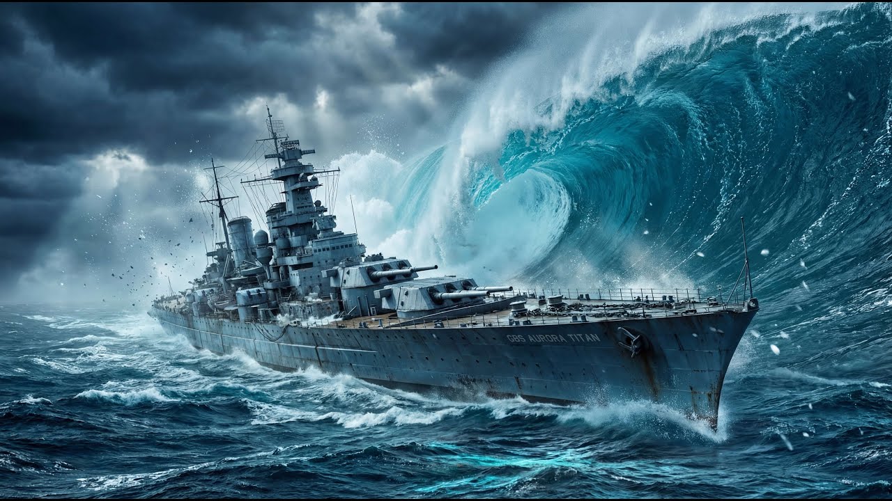 The Biggest Tsunami in History: A Battleship Vanishes at Sea (Ultra-Realistic AI VFX)