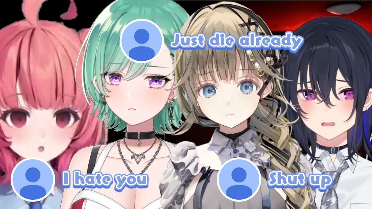 VSPO girls playing horror game and receive offensive comments on Deadly Broadcast  [VSPO ENG Sub]