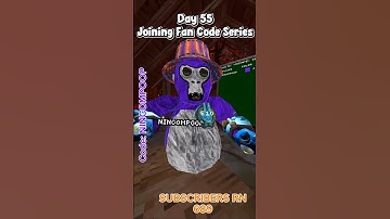 Day 55: Joining My fan Code Every day Until 1K Subscribers #animalcompany #gorillatag #vr #capcut