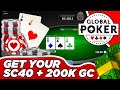 Global Poker Social Casino | SC Bonus Offer
