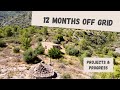 ONE YEAR OFF GRID | 12 months progress on rural land in Spain | V.18