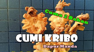 Resep Cumi Kribo Viral ala Dapur Manda (Mirip Giant Squid yang dijual di Mall) - Hanya 2 Bahan !