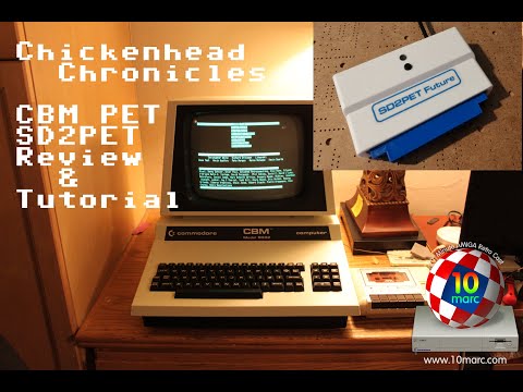 SD2PET Review and Tutorial for the Commodore PET Computer