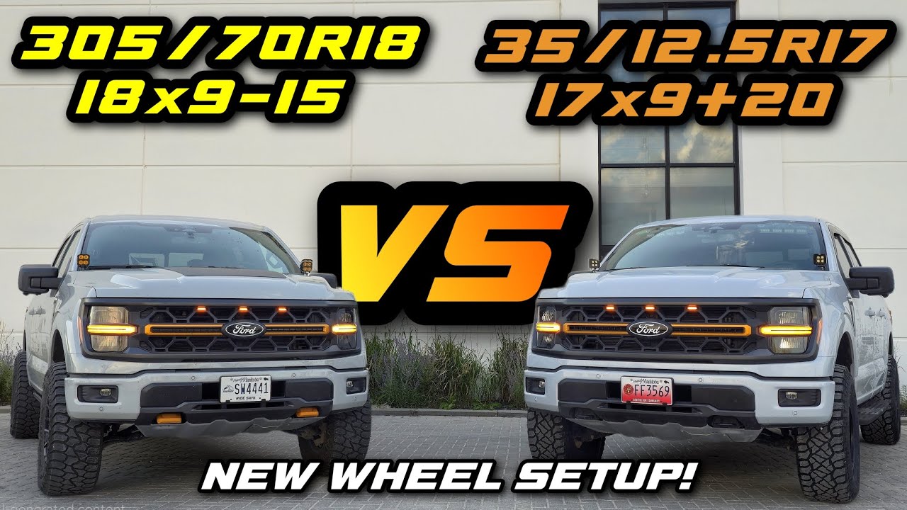 Я наконец-то попробовал 35-е на моем F150