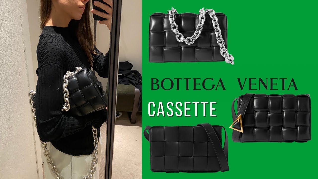 The Bottega Veneta Padded Cassette Bag will never go out of style