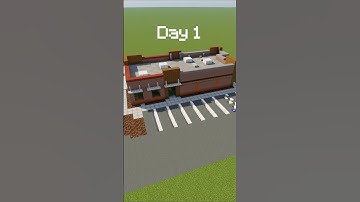 Day 1 of Geoguessr in Minecraft, can you guess where I’m building?? #shorts #minecraft #geoguessr