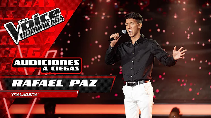Rafael Paz  "Malaguea" | Audiciones a Ciegas | The...