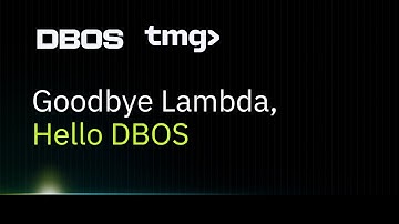 Goodbye AWS Lambda, Hello DBOS