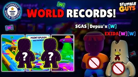 Stumble guys World Record All Maps 2025! 🔥🏆