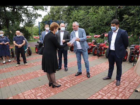 დაბრუნებულ მიგრანტებს სასოფლო-სამეურნეო ტექნიკა გადაეცათ