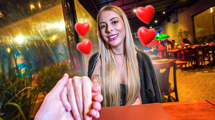 FUI EM UM ENCONTRO COM A GAROTA DO TINDER!!