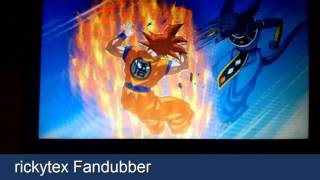 Fandub - Pelea Goku y Bills el Dios de la destruccion