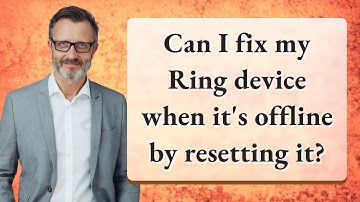 Can I fix my Ring device when it