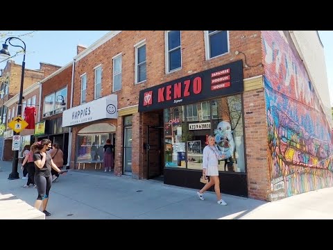 Downtown St. Catharines streets Walk Canada travel vlog 4K