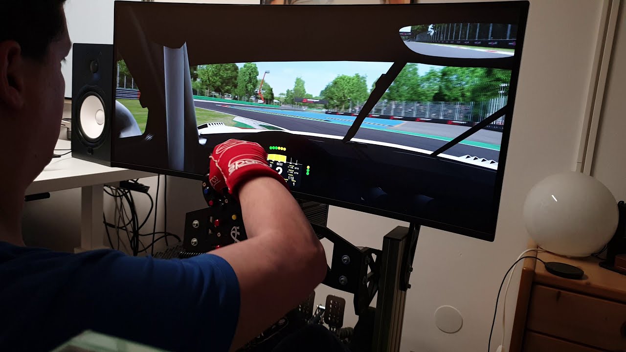 rFactor 2 Laser Scanned Monza with Porsche 911 GT3 R
