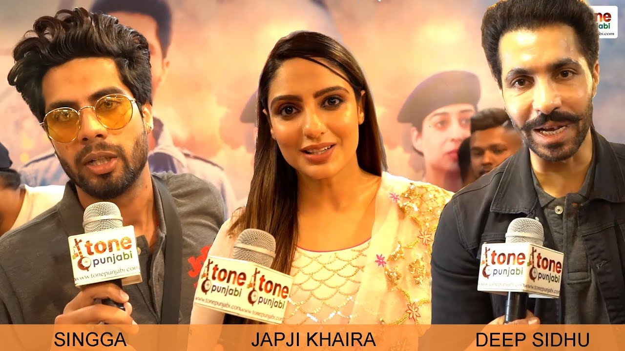 Jora - The Second Chapterr...| Singga| Interview | Deep Sidhu  | Japji Khaira | Dharmendra