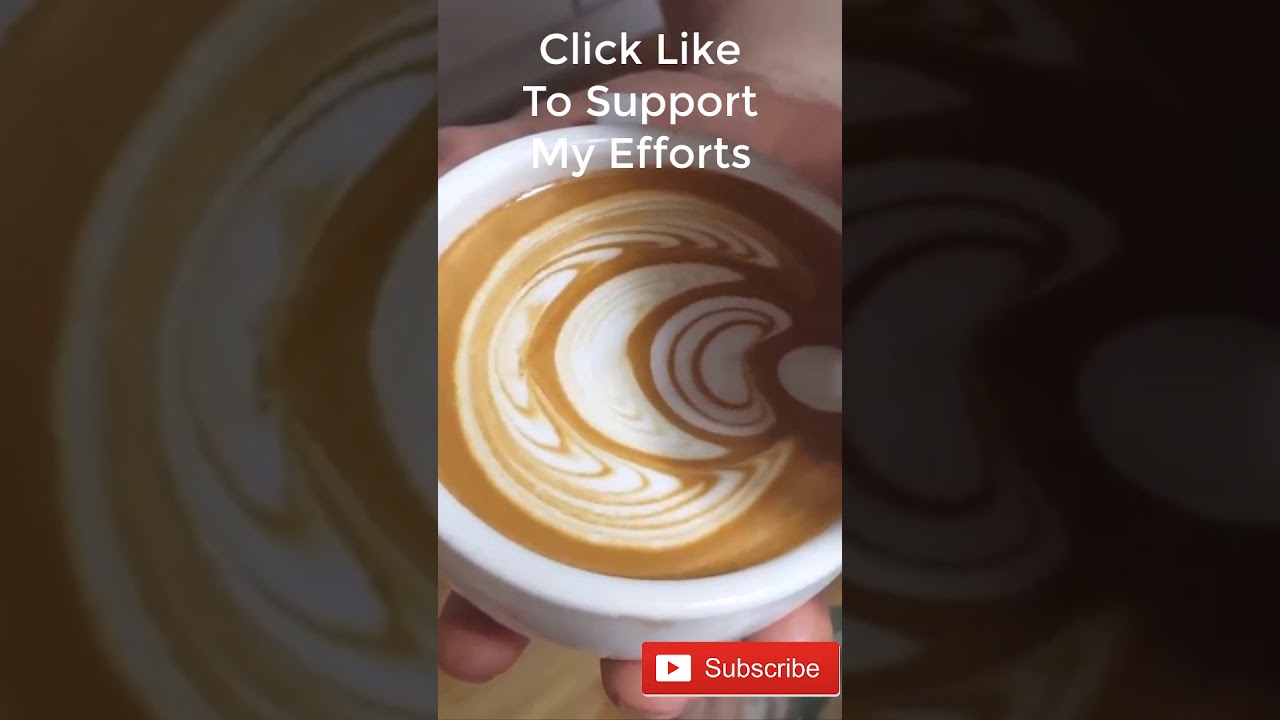 Barista Latte Art   Daily Pour 26 #shorts