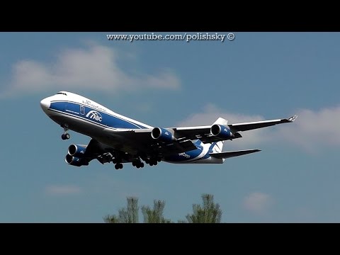 AirBridgeCargo Airlines Boeing 747-4HAER Reg: VP-BIM Landing at ...