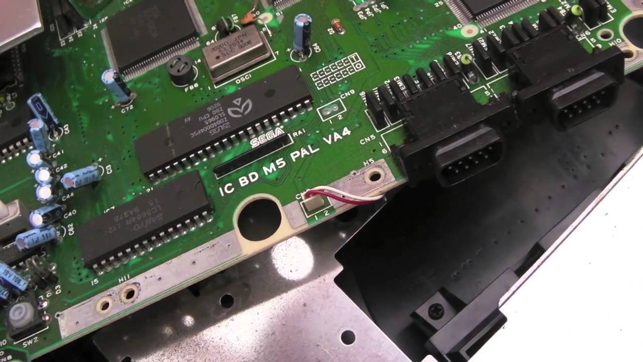 Sega Megadrive (Genesis) Black Screens & French RGB (1601-09