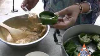 Thai Street Vendor Hor Mok, Thai Curry Steamed Fish